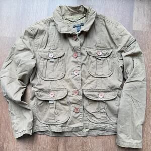 Military Utility Jacket - Rampage Army Green L